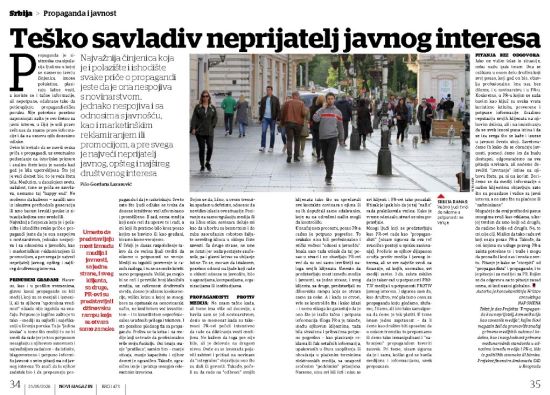 Novi magazin- Hristov consulting_Teško savladiv neprijatelj javnog interesa
